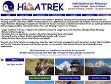 Tablet Screenshot of himatrek.de